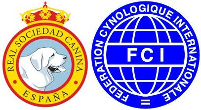 Logos oficiales RSCE y FCI - Luna Siberiana Kennel